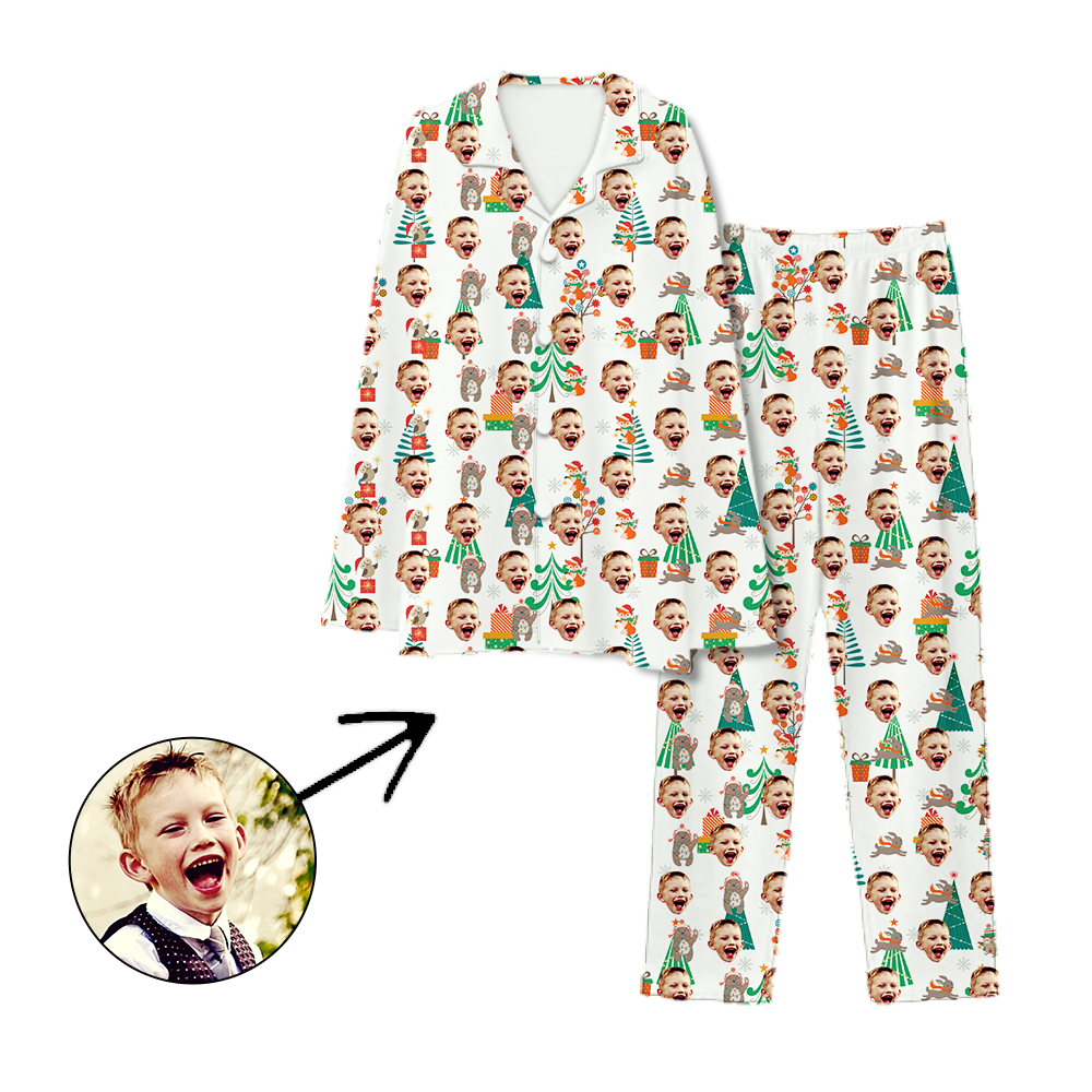 Benutzerdefinierte Foto Pyjama Weihnachtsfeier