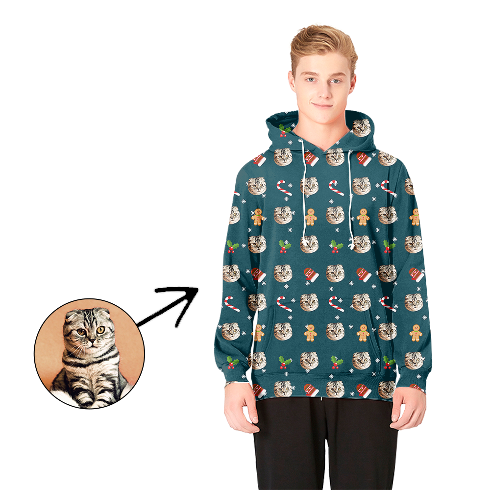 Kundenspezifische Foto-Hoodies gebacken