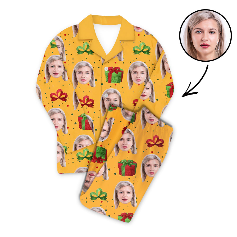 Benutzerdefiniertes Foto Pyjama Set Unisex mit aufgedruckten Geschenken